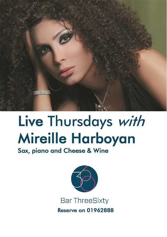 Live Thursdays with Mireille Harboyan at Bar 360